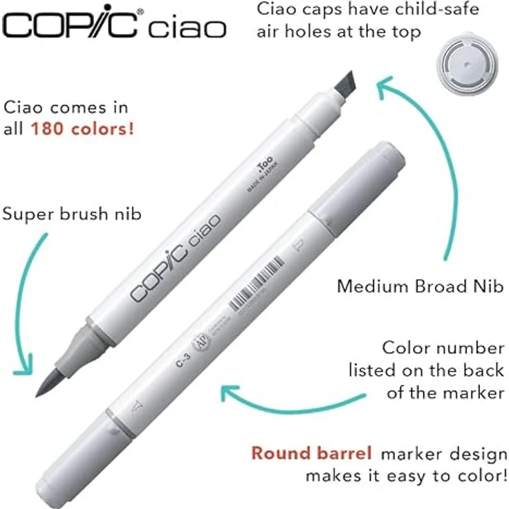 Copic, Marker, Doodle Kit People (Mehrfarbig, 1) – Bild 3