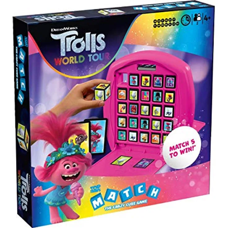 TROLLS 2 - World Tour Top Trumps Match (1 TOYS)