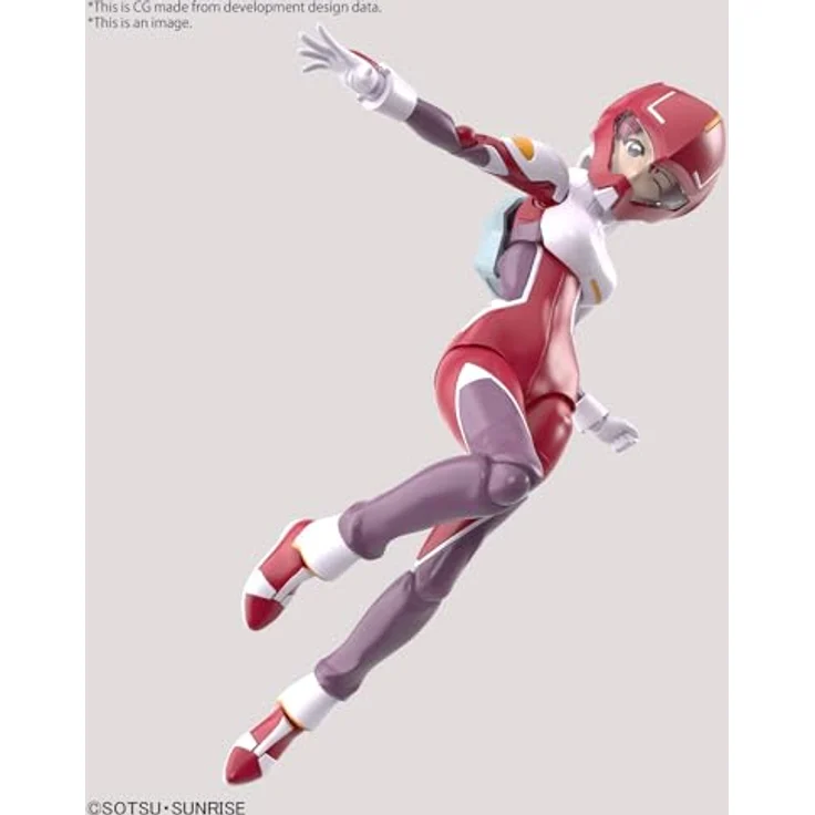 Bandai GUNDAM - Figure-rise Lunamaria Hawke - Detailgetreuer Model Kit Bausatz für Modellbau-Enthusiasten – Bild 9