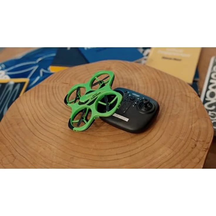 Tamiya Cyber Drone IR RTF, Flugfertiger Quadrokopter mit IR Fernsteuerung, grün – Bild 5