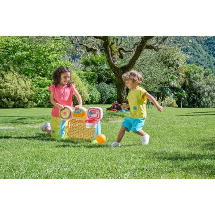 Chicco GOAL LEAGUE 2023, 3in1 Multi-Sport-Aktivitätsspiel mit Lichtern und Geräuschen, italienisches Design – Bild 2