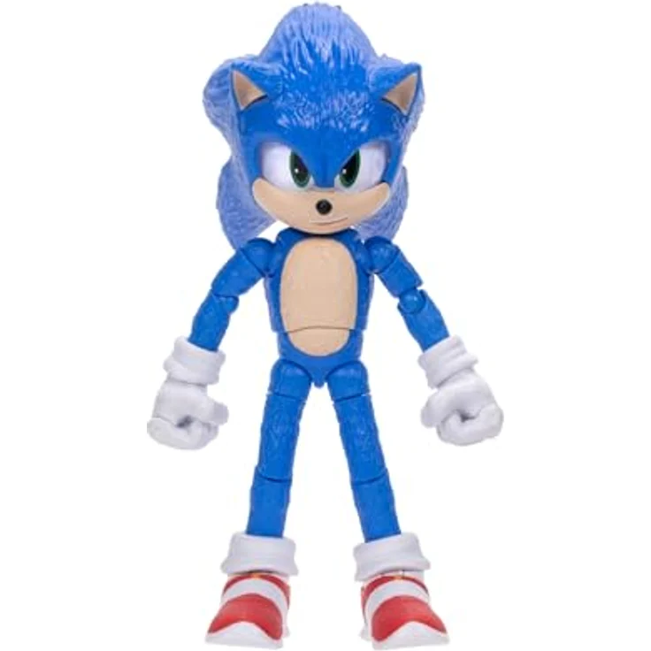 Sonic The Hedgehog 3 5" Sonic Figur mit 22 Gelenkpunkten, mehrfarbig – Bild 1