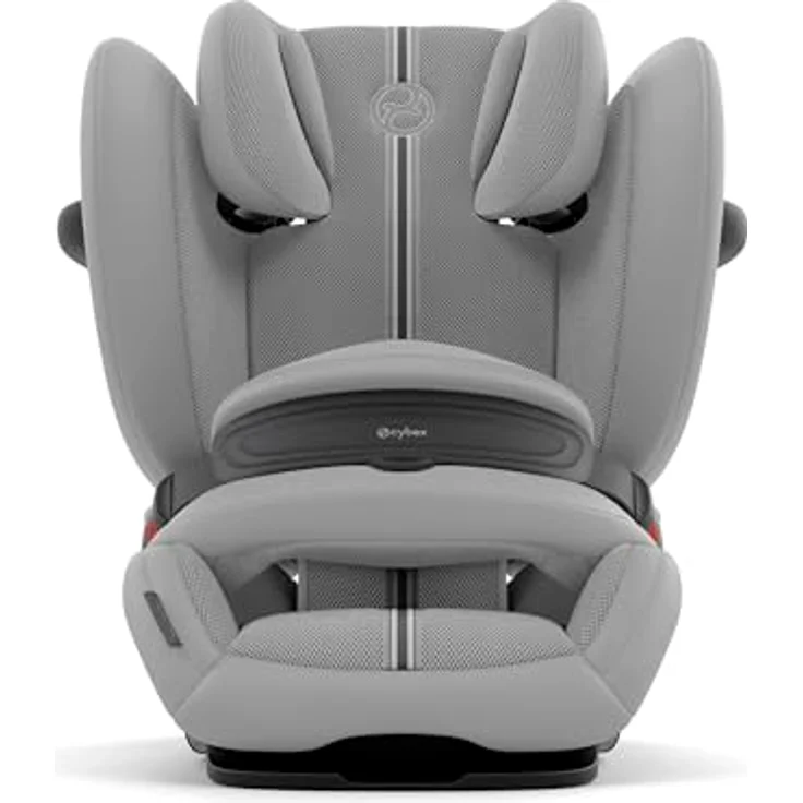 Cybex Pallas G2 Plus, vorwärtsgerichteter Kindersitz mit Fangkörper zur Reduzierung von Nackenverletzungen, Stone Grey – Bild 2