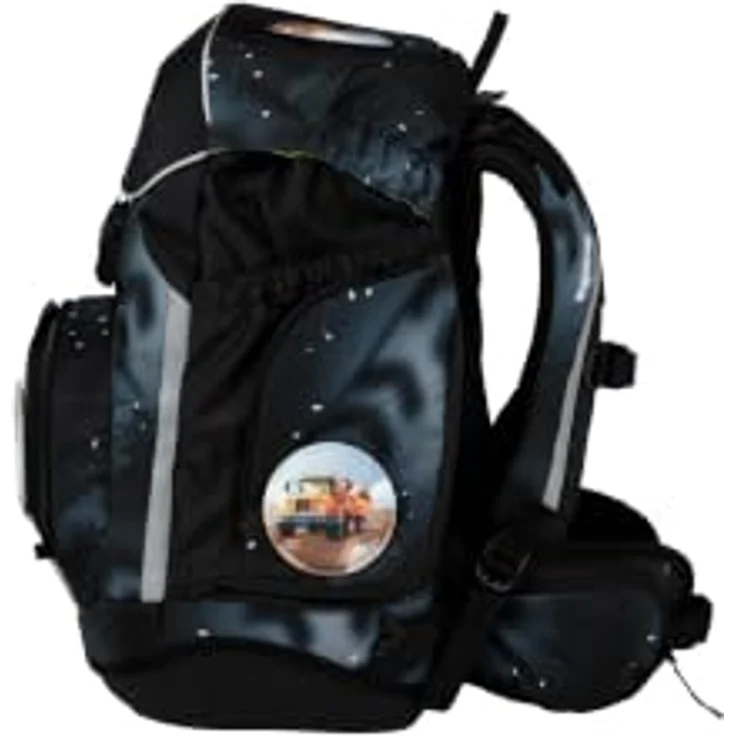 ergobag pack Schulrucksack-Set FundBärment, 22 Liter Volumen, mit Your-Size-System, wasserabweisend, inkl. Sportrucksack – Bild 3