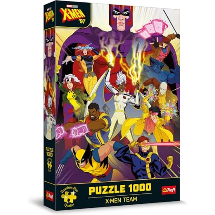 Trefl Puzzle 1000 Teile, X-Men Team, Premium Plus, FSC-zertifiziert, inklusive Poster, 683 x 480 mm – Bild 1