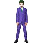 Suitmeister Boys The Joker Anzug, dreiteiliges Kostüm für Kinder im Slim-Fit Schnitt, Größen 158-176