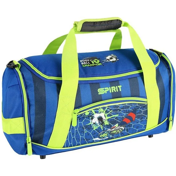 Spirit Kinder Sporttasche TTS FUSSBALL Wasserdicht 24l - Blau