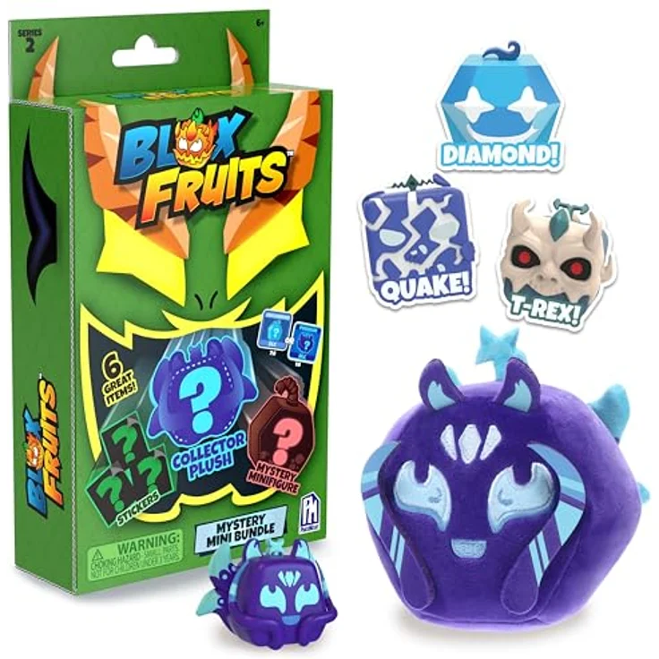 Blox Fruits Blox Fruits Mini Bundle Spielzeug, rosa, Sammelset mit einzigartigen Figuren und Zubehör – Bild 1