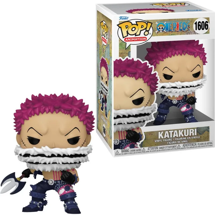 Funko Actionfigur Funko POP! Animation: One Piece - Katakuri #1606, Vinyl Figur, Original verpackt, mehrfarbig