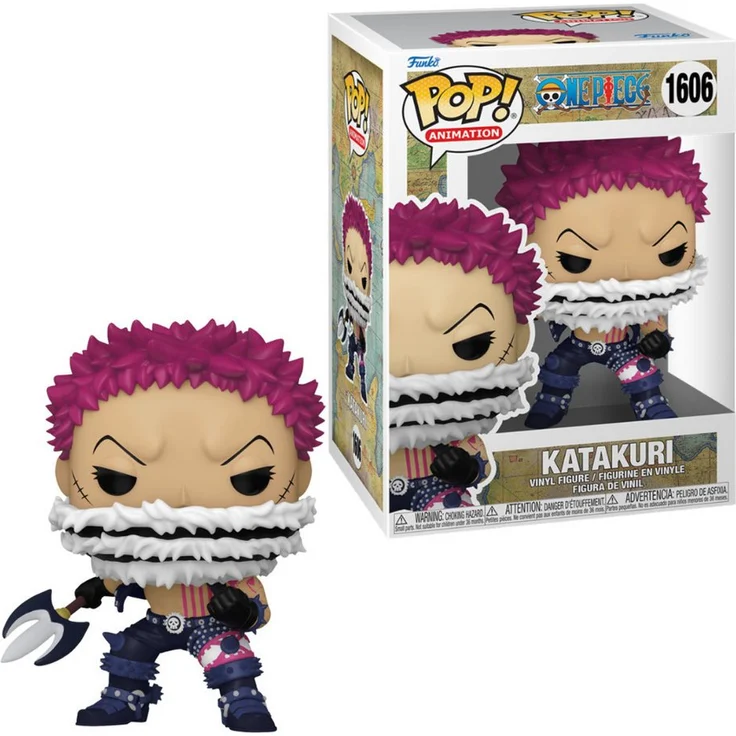 Funko Actionfigur Funko POP! Animation: One Piece - Katakuri #1606, Vinyl Figur, Original verpackt, mehrfarbig – Bild 1