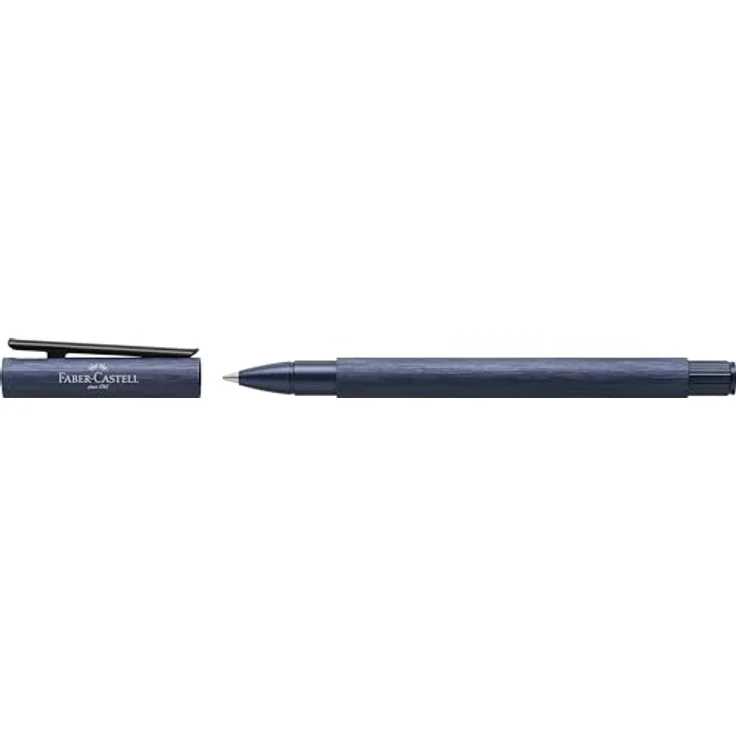 Faber-Castell Tintenroller Neo Slim, schlankes Aluminiumdesign, dunkelblau – Bild 3