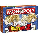 Winning Moves Monopoly Dragon Ball Z Brettspiel - Alter 8+ - Deutsch, ideal für alle Dragon Ball Z Fans