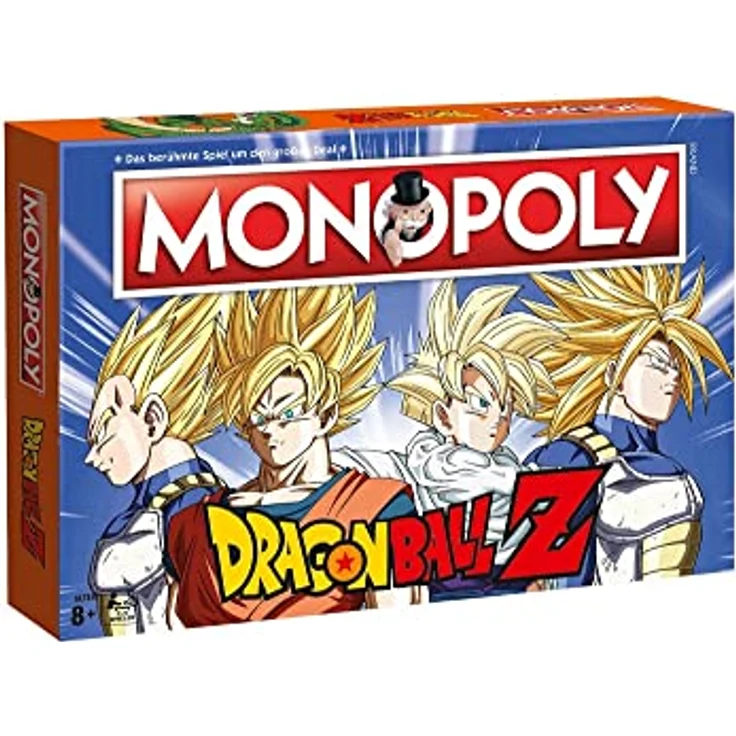Winning Moves Monopoly Dragon Ball Z Brettspiel - Alter 8+ - Deutsch, ideal für alle Dragon Ball Z Fans – Bild 1
