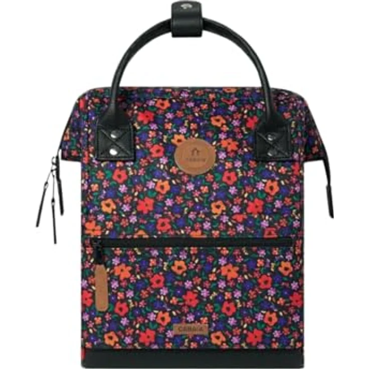 Cabaia Adventurer All Over Small Kinderrucksack, 32 cm, rot, 100% Nylon, 23 cm x 13 cm – Bild 1