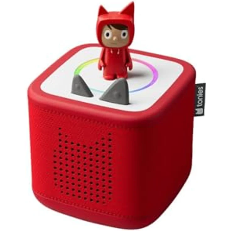 Tonies Toniebox 2 Starterset inkl. Kreativ-Tonie, WLAN-fähig, robust & interaktiv, rot – Bild 1