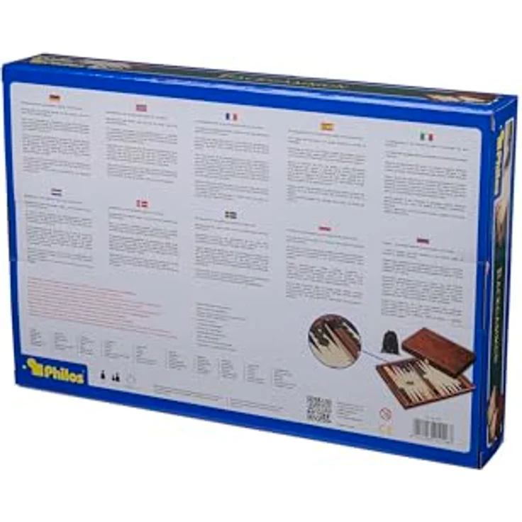 Backgammon Kos 35. 5x23cm - Preisvergleich – Bild 7