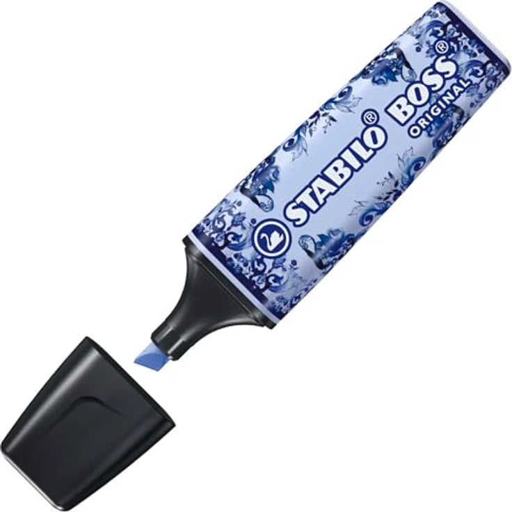 STABILO Textmarker - BOSS ORIGINAL x DOLCE&GABBANA - 4er Premium-Box - limitierte Edition, Pastellfarben und Schwarz – Bild 4