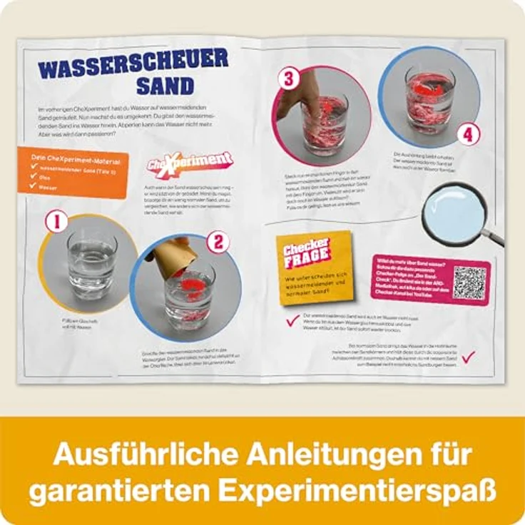 Franzis CheXperiment Experimentierbox, Experimentierkasten für spannende Chemie-Experimente – Bild 8