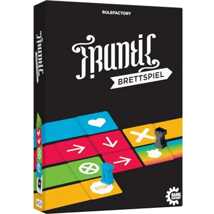 Game Factory 646076 Frantic Brettspiel, chaotisches Laufspiel für 2-6 Personen, ab 12 Jahren – Bild 1