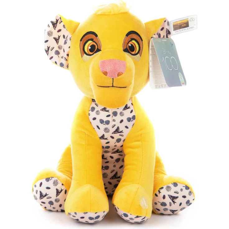 Simba Plüsch/Lobby Löwe mit Sound, 28 cm, OEM Disney 100 - Der König der Löwen