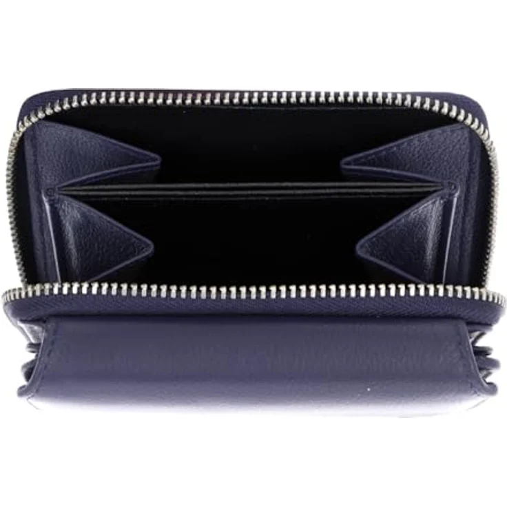 Golden Head Madrid Geldbörse RFID, 100% Leder, 11,5 cm, blau – Bild 5