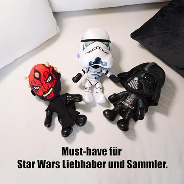 Simba Plüsch Stofftier Darth Vader, 25 cm, aus Disney Star Wars Kollektion – Bild 5