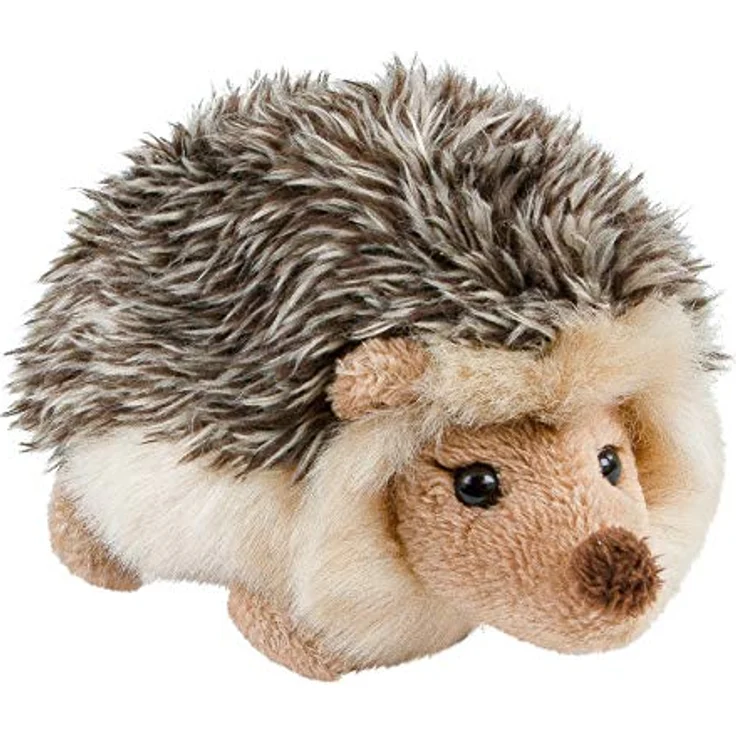 Teddys Rothenburg by Uni-Toys Kuscheltier Igel Graubraun liegend 12 cm Stoffigel Plüschigel Baby Kinder Spielzeug – Bild 1