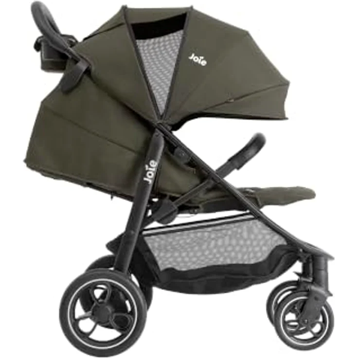 Joie Litetrax Pro Buggy, kompakter Sportwagen mit pannensicheren Schaumstoffreifen und Flex-Komfort-Federung, Sage – Bild 5