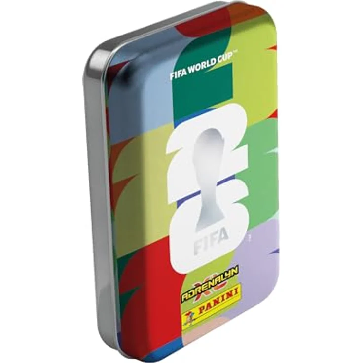 Panini FIFA World Cup 2026 Adrenalyn XL Trading Cards Pocket Tin, Metallbox mit 5 Packs und 4 limitierten Sammelkarten – Bild 8