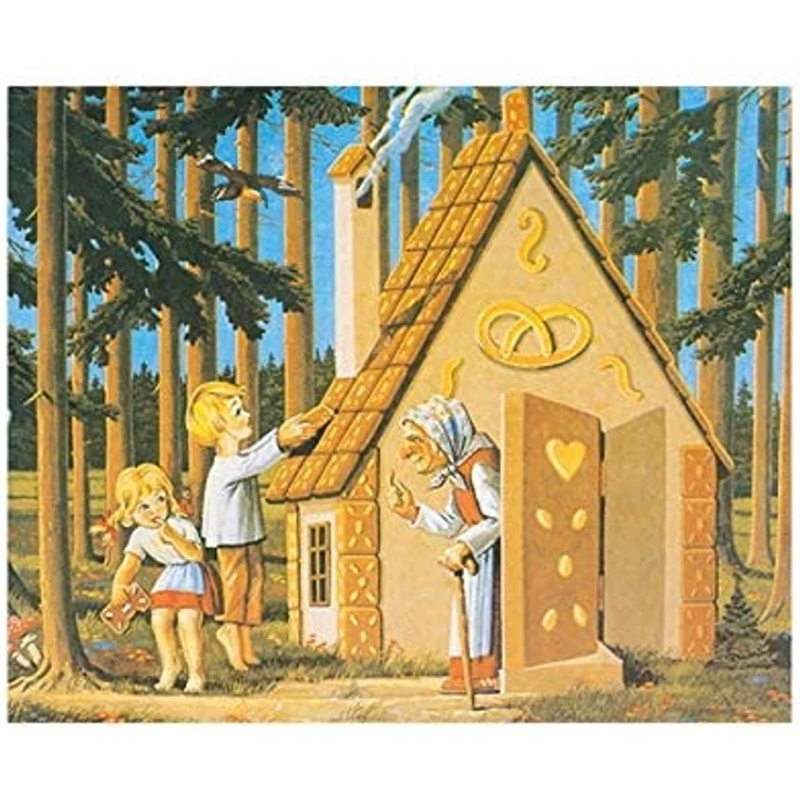 Würfelpuzzle Märchen Holz – Bild 6