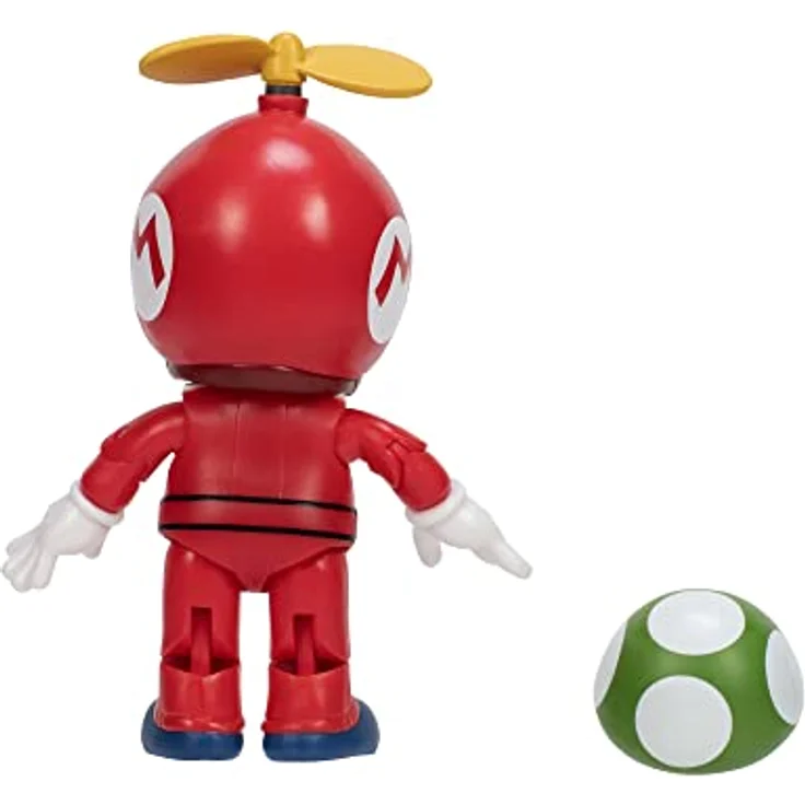 JAKKS PACIFIC Super Mario Elicottero Personaggio, Sammelfigur mit 16,5 cm Höhe, Spielzeug für Sammler – Bild 5