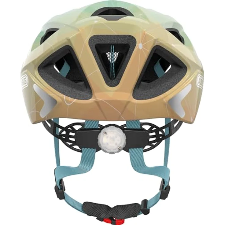 Abus Aduro 2. 0 Helm - Blue Art 51 - 55 cm – Bild 4