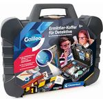 Clementoni Galileo Lab Ermittler-Koffer für Detektive - Interaktives Detektiv-Set für Kinder ab 8 Jahren - Spielzeug in Schwarz von Clementoni 59414