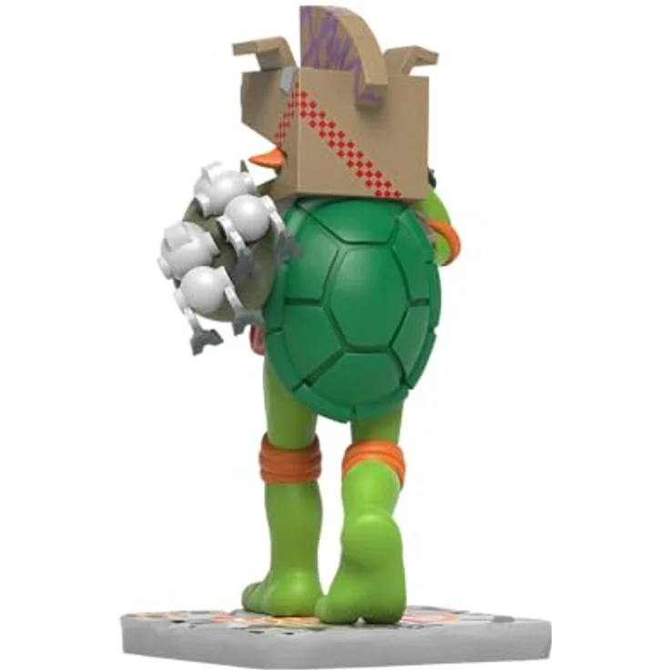 Mighty Jaxx Teenage Mutant Ninja Turtles Michelangelo Cowaboonga Edition Remixx Figur, 15 cm, sammelbare Halloween-Edition – Bild 5