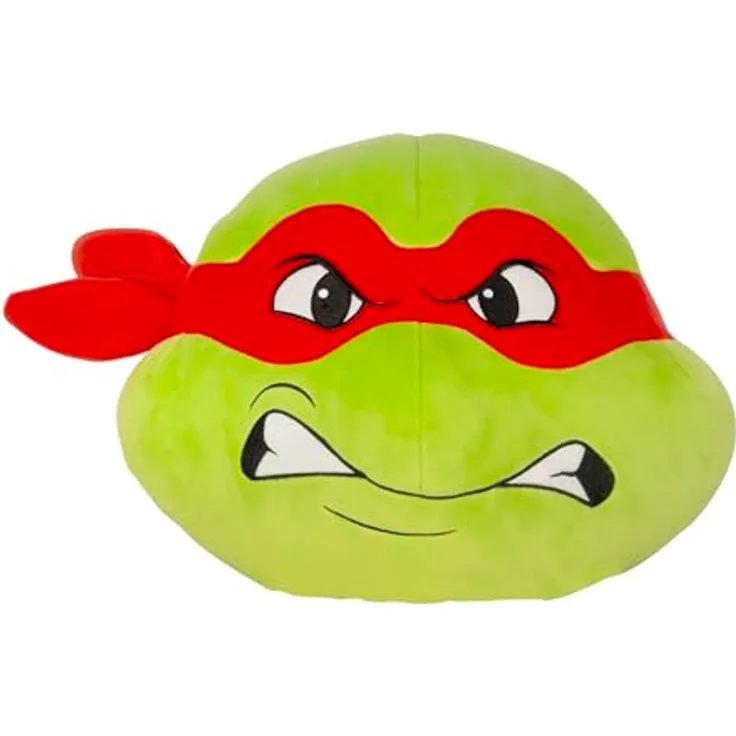 Merkloos TMNT Raphael Mega Plush Kuscheltier, 33 x 22 x 25 cm, Ninja Turtles