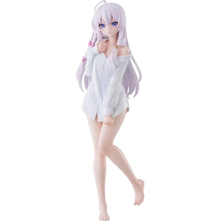FuRyu Wandering Witch: The Journey of Elaina Tenitol PVC Statue, 30 cm, detailreiche Elaina Shirt Ver. Figur