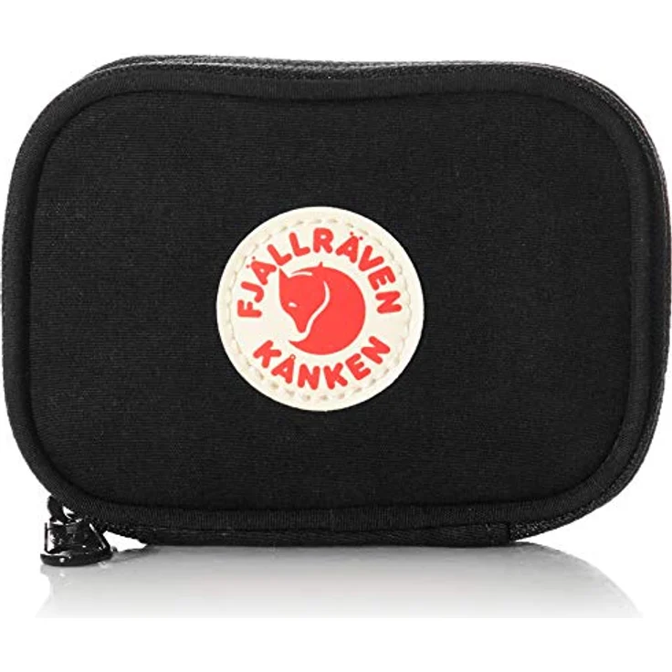 Fjällräven Kanken Card Wallet, Geldbörse aus 100% Polyester, 11.5 cm x 2.5 cm x 9 cm, schwarz – Bild 1