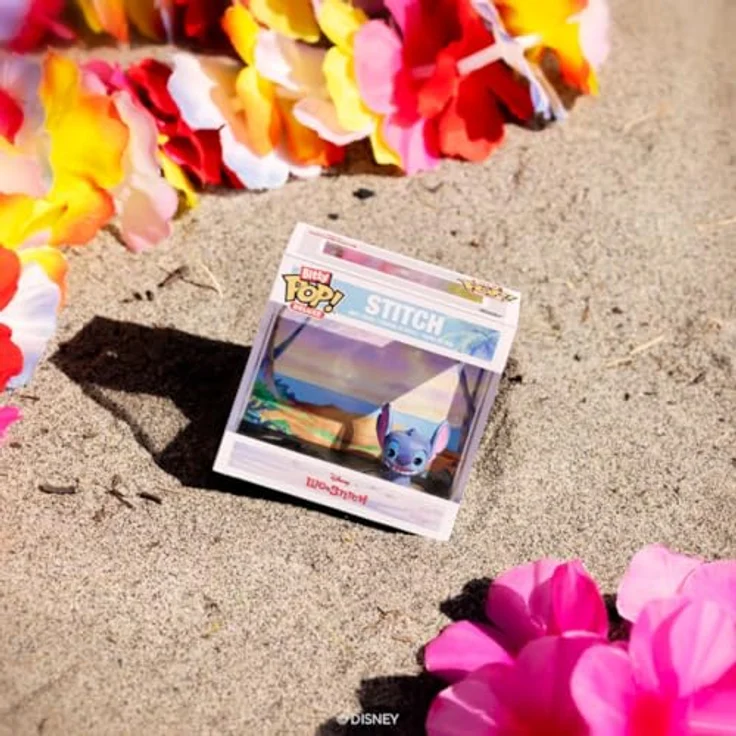 Funko Bitty POP! Deluxe: Stitch (Beach) - Sammelbare Vinylfigur, 9,5 cm hoch, ideales Geschenk für Disney: Lilo & Stitch-Fans, robustes Vinyl, offizielles Merchandise – Bild 4