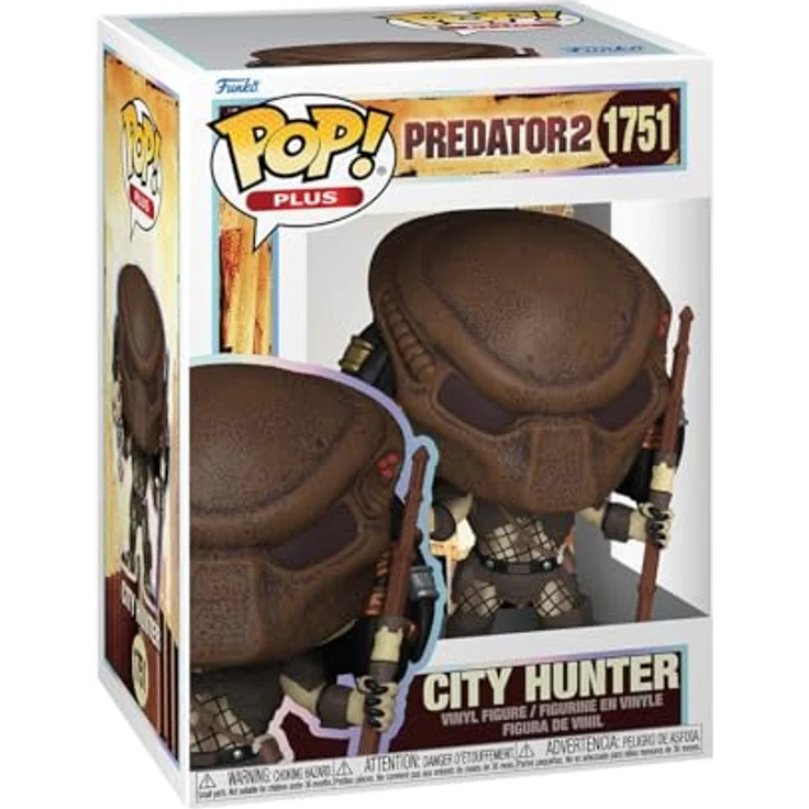 Funko Pop! Plus: Predator - City Hunter - Vinyl-Sammelfigur aus hochwertigem Vinyl, 9,5 cm, offizielles Merchandise für Sammler und Fans – Bild 1