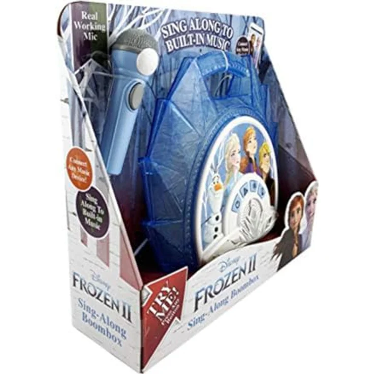 Disney Eiskönigin 2 / Frozen 2 Karaoke Maschine mit Mikrofon für Kinder - eKids FR-115V2 – Bild 7