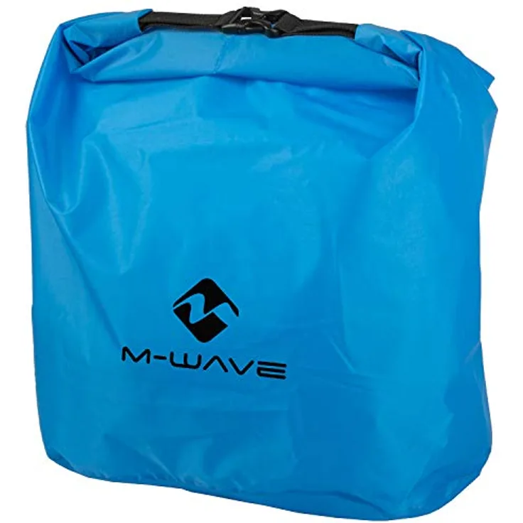 M-Wave Unisex – Erwachsene Drybag Amsterdam Dry, wasserdicht, ca. 41x41x16 cm, mit Rollverschluss, auch als Innentasche für Gepäckträgertaschen geeignet, blau