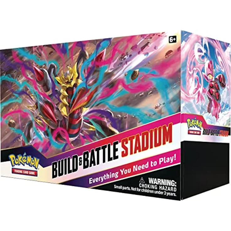 Nintendo Pokémon TCG: SWSH11 Verlorener Ursprung - Build & Battle Stadium mit 2 Boxen, 8 Booster-Packs und exklusiver Foil-Karte – Bild 4