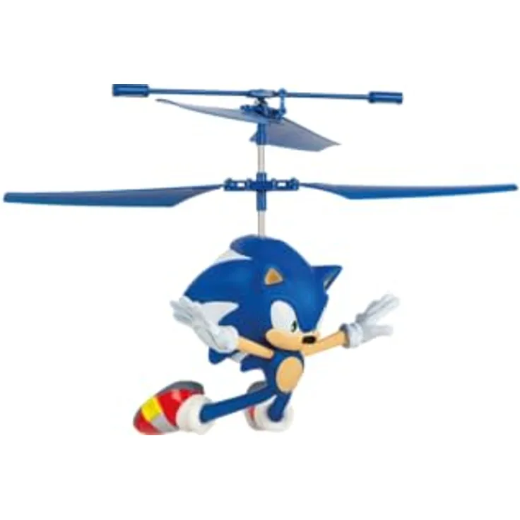 Carrera 2,4GHz Sonic The Hedgehog(TM) Soaring Sonic, Ferngesteuerter Hubschrauber mit Gyro-System, inkl. Controller und Zubehör