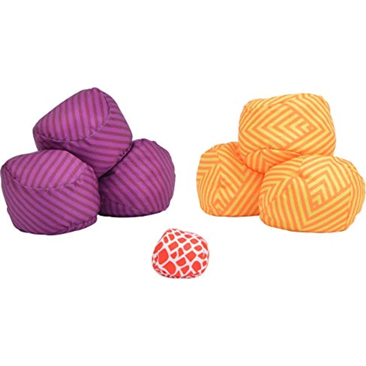 Ocean 5 Extrem Boule - Soft-Boule Set, Street-Boccia, Cross Country Petanque in Tasche, für Indoor und Outdoor-Spiele, 6 Softbälle, 2 Designs – Bild 3