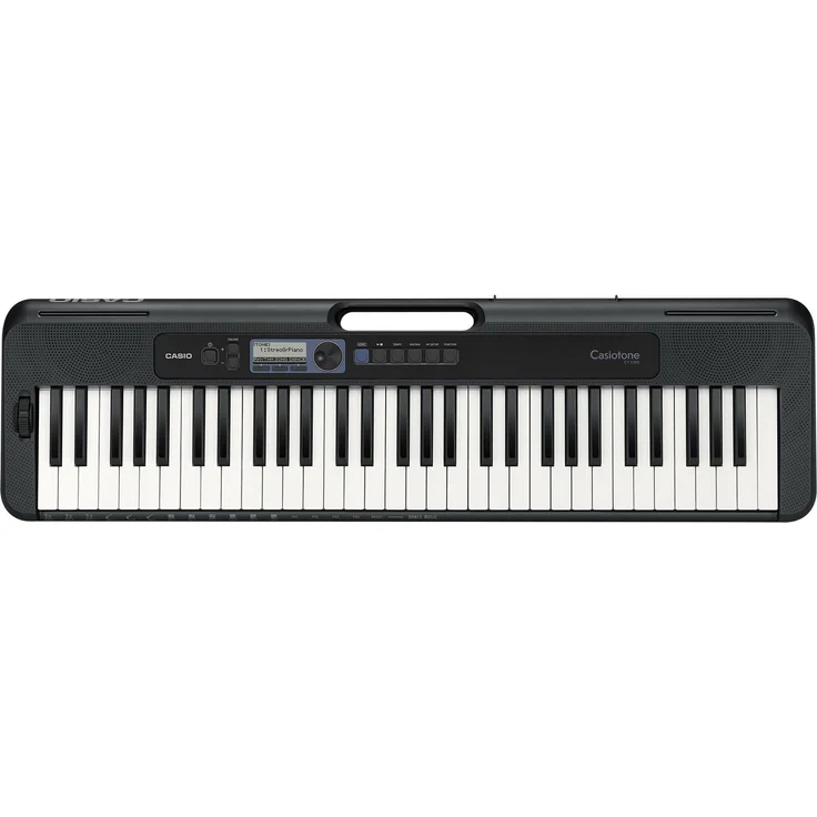 Casio CT-S300, 61 Tasten Keyboard mit Dance Music Mode und Anschlüssen für Chordana Play, Schwarz