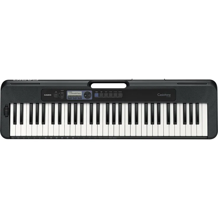 Casio CT-S300, 61 Tasten Keyboard mit Dance Music Mode und Anschlüssen für Chordana Play, Schwarz
