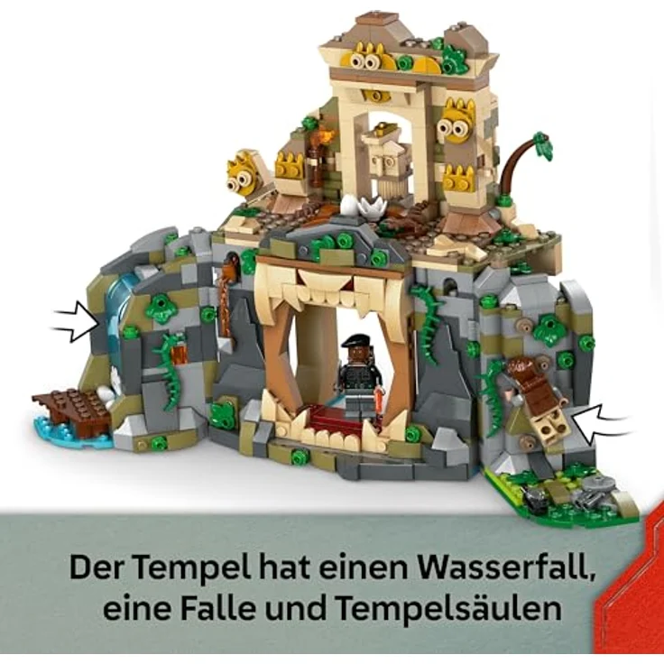 LEGO Jurassic World 76976, Spinosaurier & Quetzalcoatlus: Hubschrauber-Einsatz, 984 Teile, ab 8 Jahren, Maße 12x33x20 cm – Bild 3