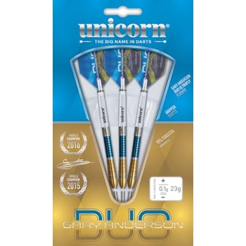 Unicorn Darts Gary Anderson Phase 6 - 90% Tungsten Steel Darts Mit Titan-Beschichtung