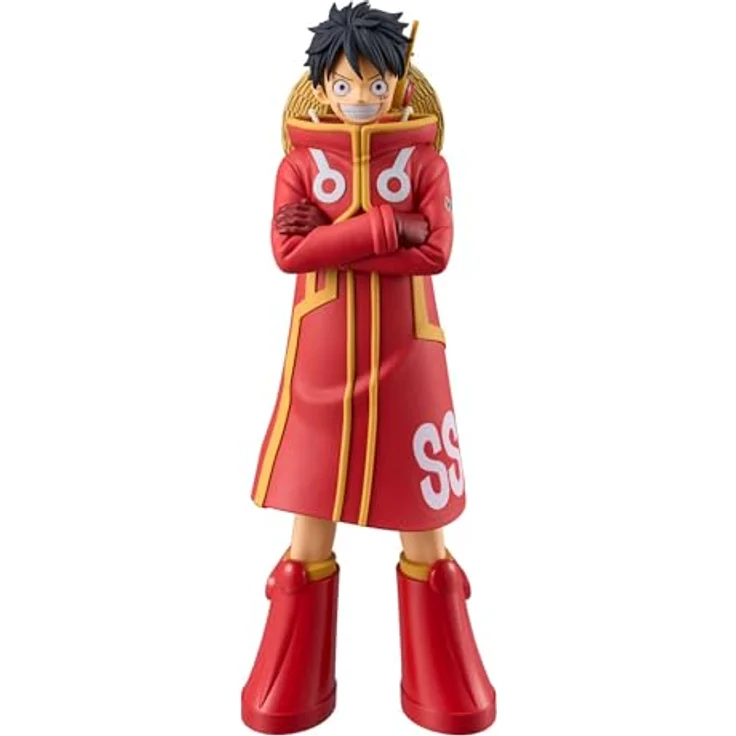 Banpresto BP89480P One Piece Monkey D. Luffy Collectible, 8 cm, Multicolor – Bild 1
