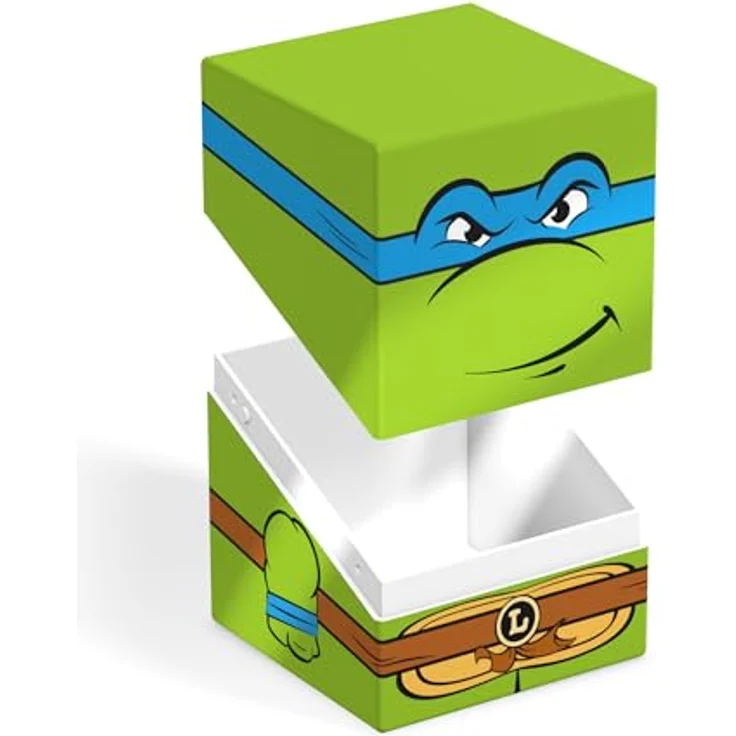 Ultimate Guard Squaroes - Squaroe Teenage Mutant Ninja Turtles™ 006 - Leonardo, Sammelkarten Zubehör für bis zu 100 Karten – Bild 5